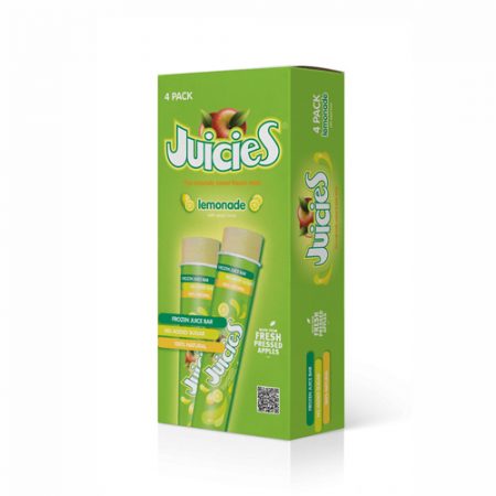 Juicie Tube 4Pk Box-Lemonade