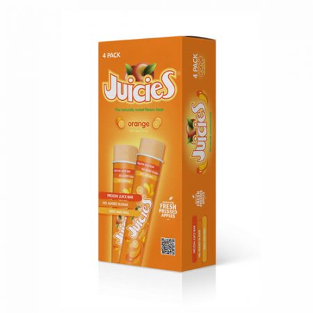 Juicie Tube 4Pk Box-Orange